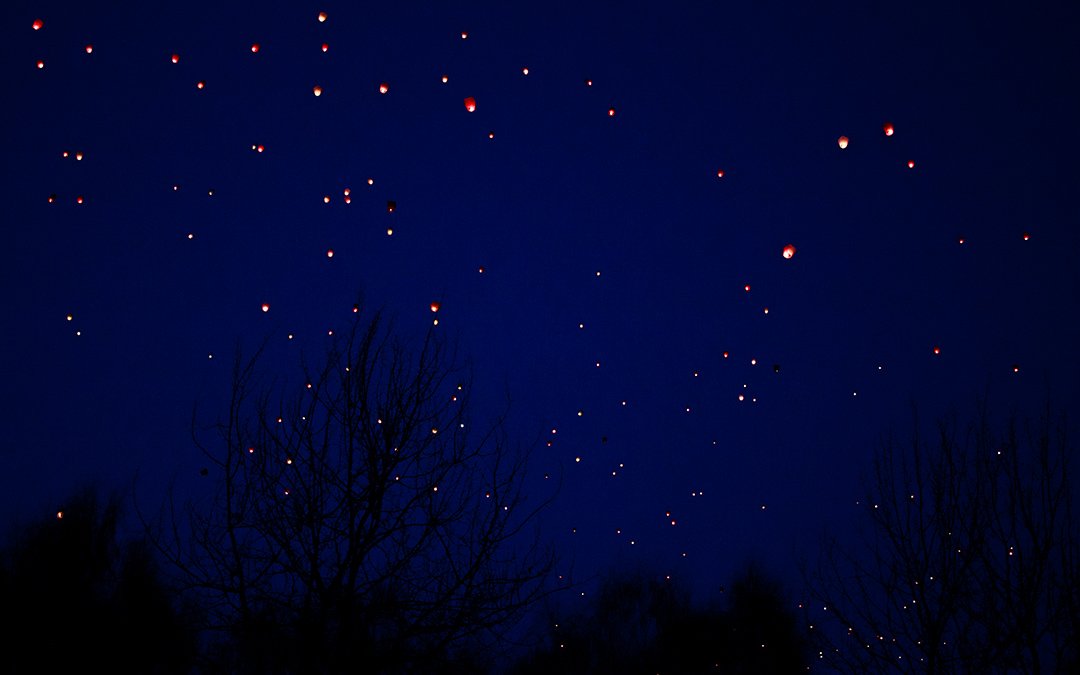 Фотоотчет: Небесные фонарики (17 марта 2012 г.)
